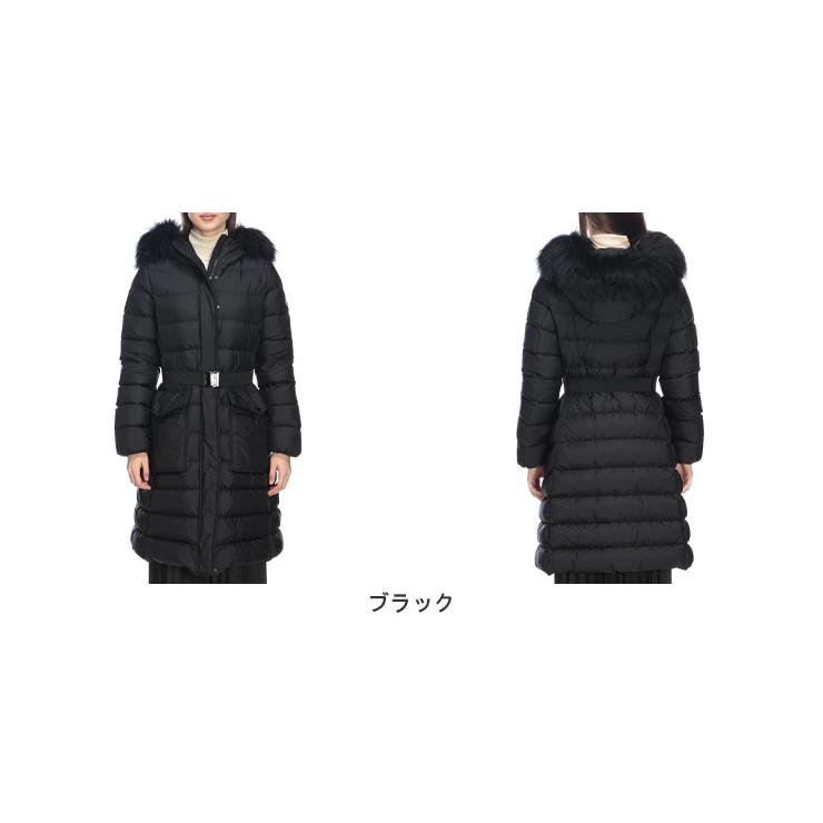 モンクレール ダウン アウター MONCLER レディース シープファー フルジップ ダウンコート MCLKHLOESSE5の画像
