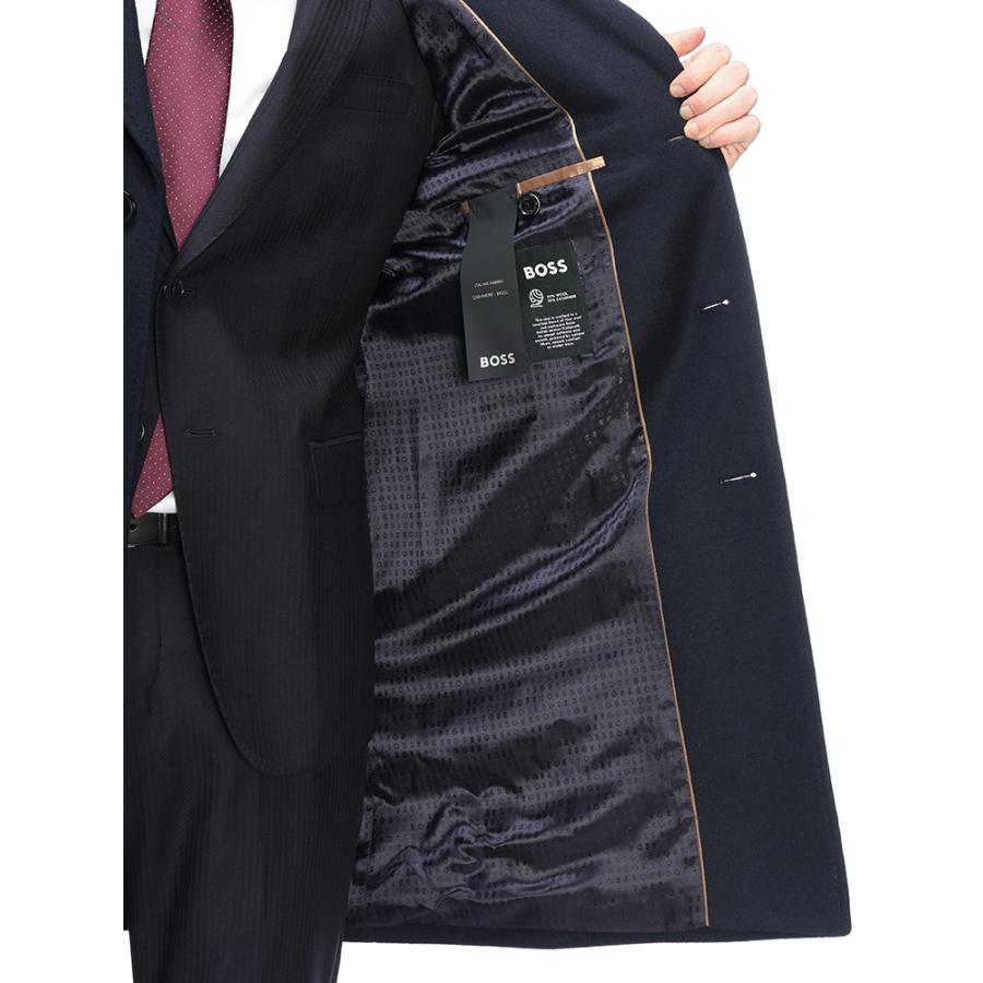 【美品】Hugo BOSS ヒューゴボス カシミヤ混 ショートコート ネイビー 楽天市場】HUGO BOSSヒューゴボス 国内正規○10192381 カシミヤ混