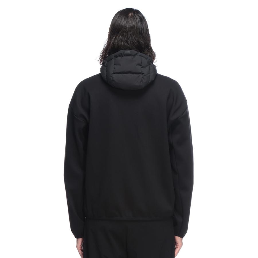 ヘルノ ダウン アウター HERNO 裏起毛 スウェット切替 フロントダウン ジャケット HRJP000112U メンズの画像
