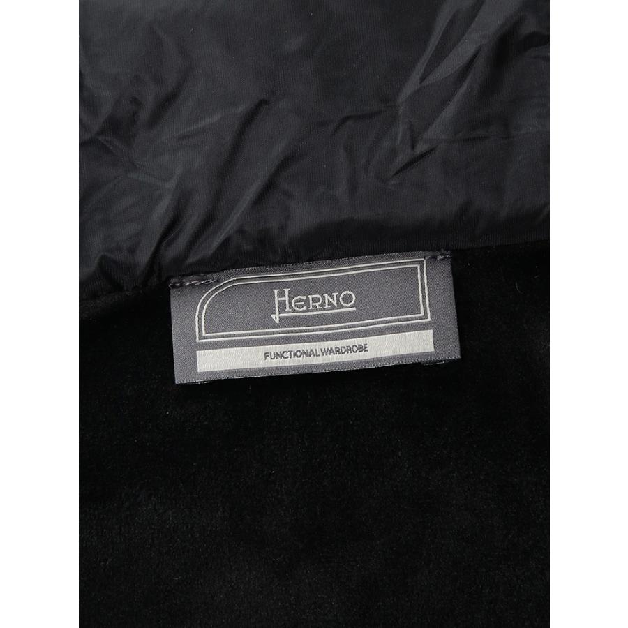 ヘルノ ダウン アウター HERNO 裏起毛 スウェット切替 フロントダウン ジャケット HRJP000112U メンズの画像