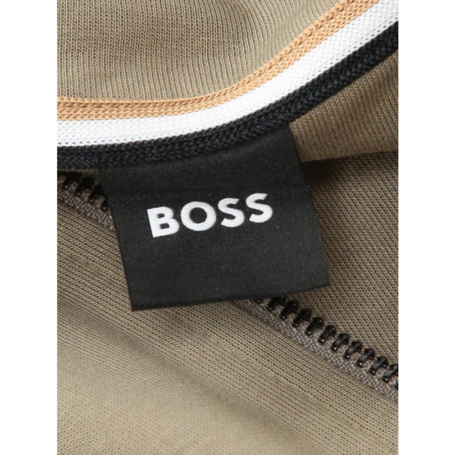 ヒューゴボス パーカー トップス HUGO BOSS ワンポイント フルジップ パーカー HB50520303 メンズの画像