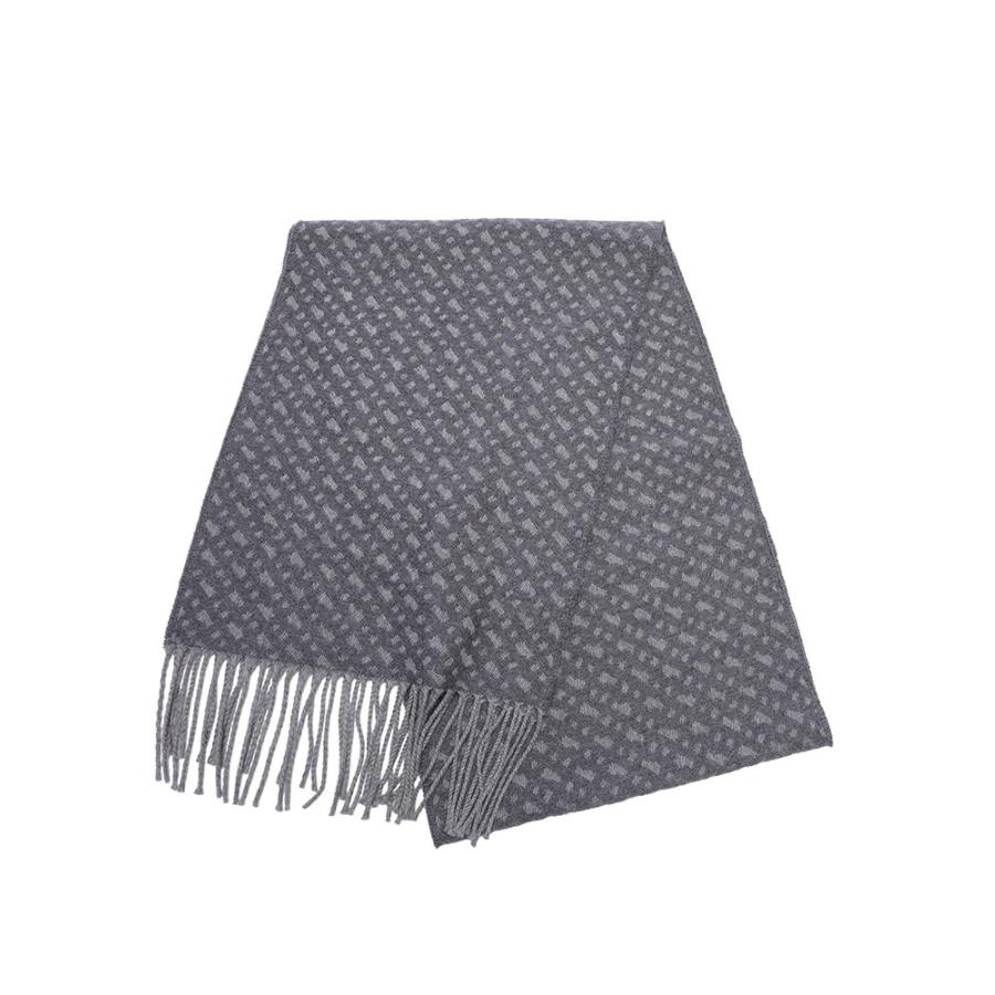 新品未使用【HUGO BOSS 】 マフラー  グレー ヒューゴボス HUGO BOSS HUGO BOSS マフラー Alistar 26 190