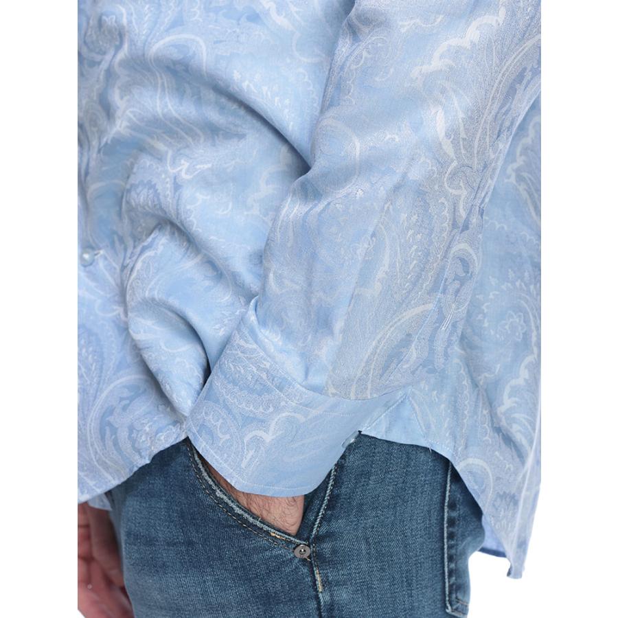ETRO（エトロ） シャツ トップス メンズ ペイズリー柄 長袖 シャツ
