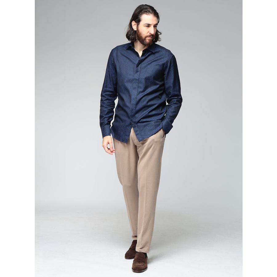 エトロ シャツ トップス ETRO メンズ ペイズリー ジャガード 長袖 シャツ 総柄 柄シャツ カジュアルシャツ ETMRIB2799TJ598の画像