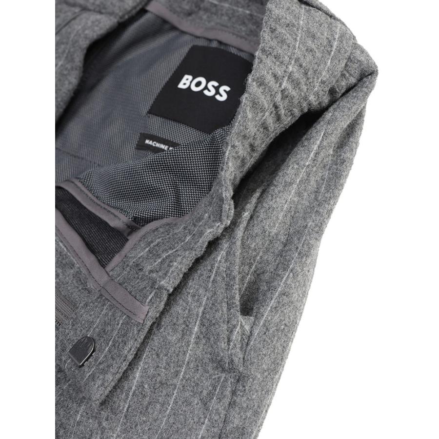 新品 XL HUGO BOSS ストライプ 　スーツ 上下セット HUGO BOSS（ヒューゴ・ボス） スーツ メンズ フランネルストライプ 2つ