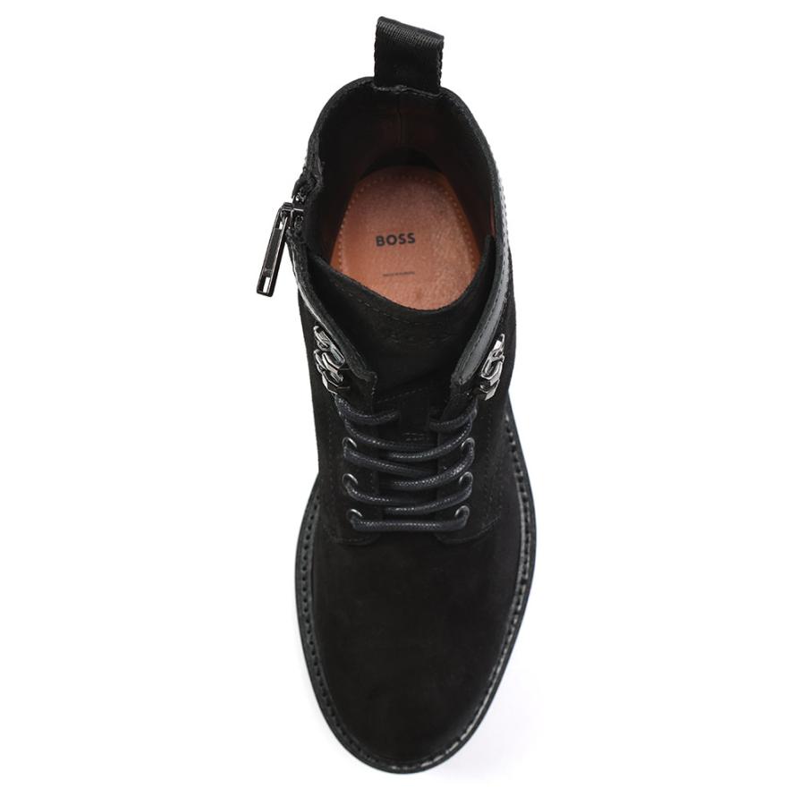 美品☆ヒューゴボス チャッカブーツ 28㎝ 紺 スエード カジュアル 防寒 秋冬 Hugo BOSS チャッカブーツ ブランドファッション - 美品☆ヒューゴボス