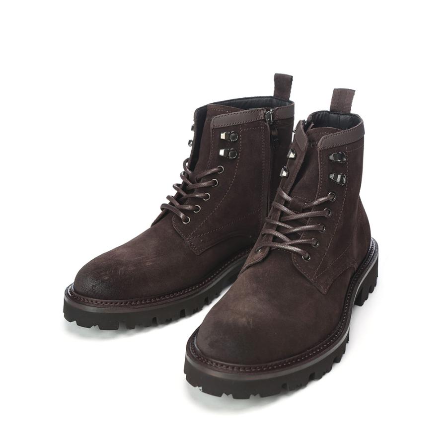 HUGO BOSS（ヒューゴ・ボス） ブーツ メンズ スエード レザー レース