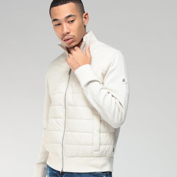 HUGO BOSS（ヒューゴ・ボス） ブルゾン メンズ フロント 切り替え