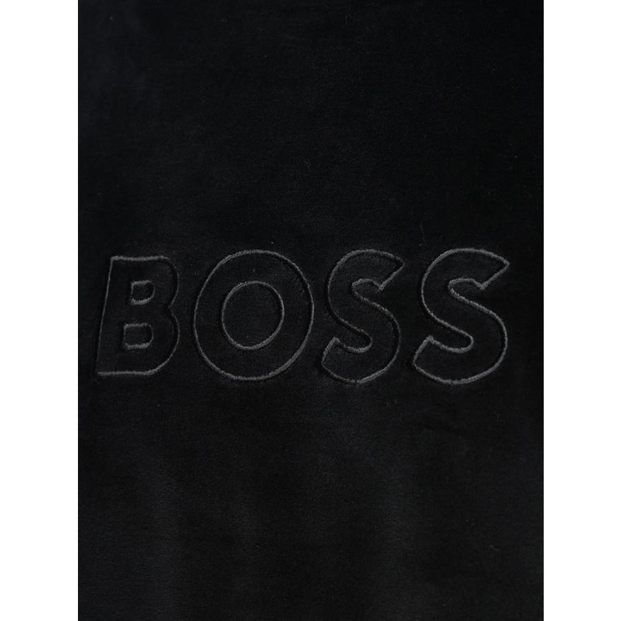 HUGO BOSS（ヒューゴ・ボス） トレーナー メンズ フロント ロゴ ベロア