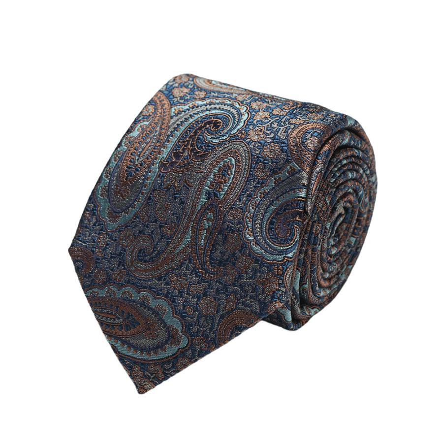 ETRO（エトロ） ネクタイ メンズ シルク100％ ペイズリー柄 ネクタイ
