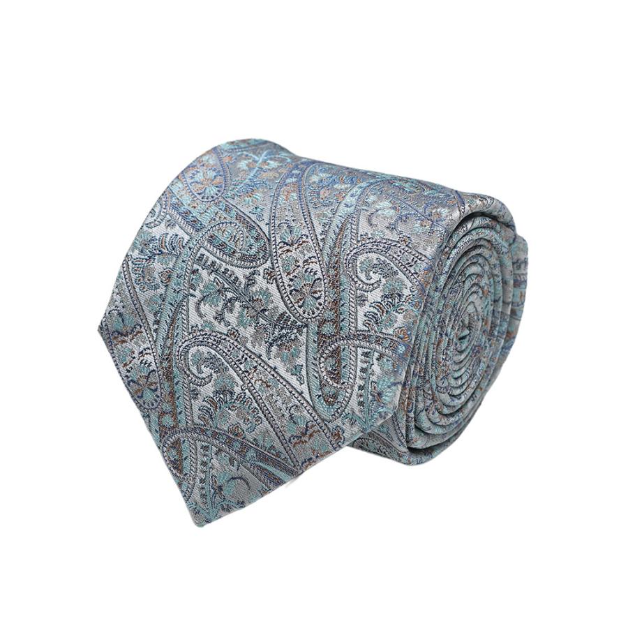 ETRO（エトロ） ネクタイ メンズ シルク100％ ペイズリー柄 ネクタイ