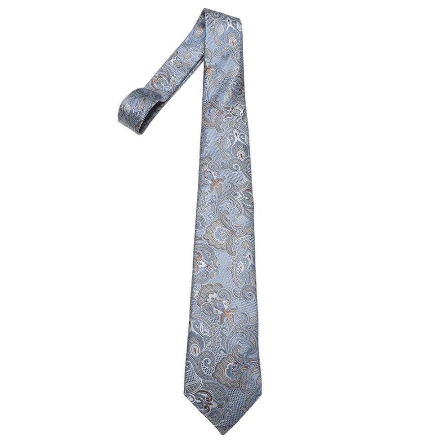 ETRO（エトロ） ネクタイ メンズ シルク100％ ペイズリー柄 ネクタイ