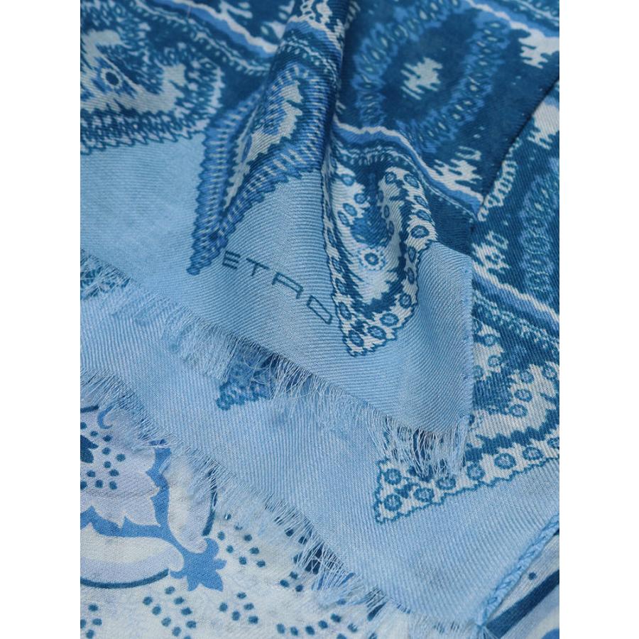 ETRO（エトロ） ストール メンズ カシミヤ混 ペイズリー柄 ストール