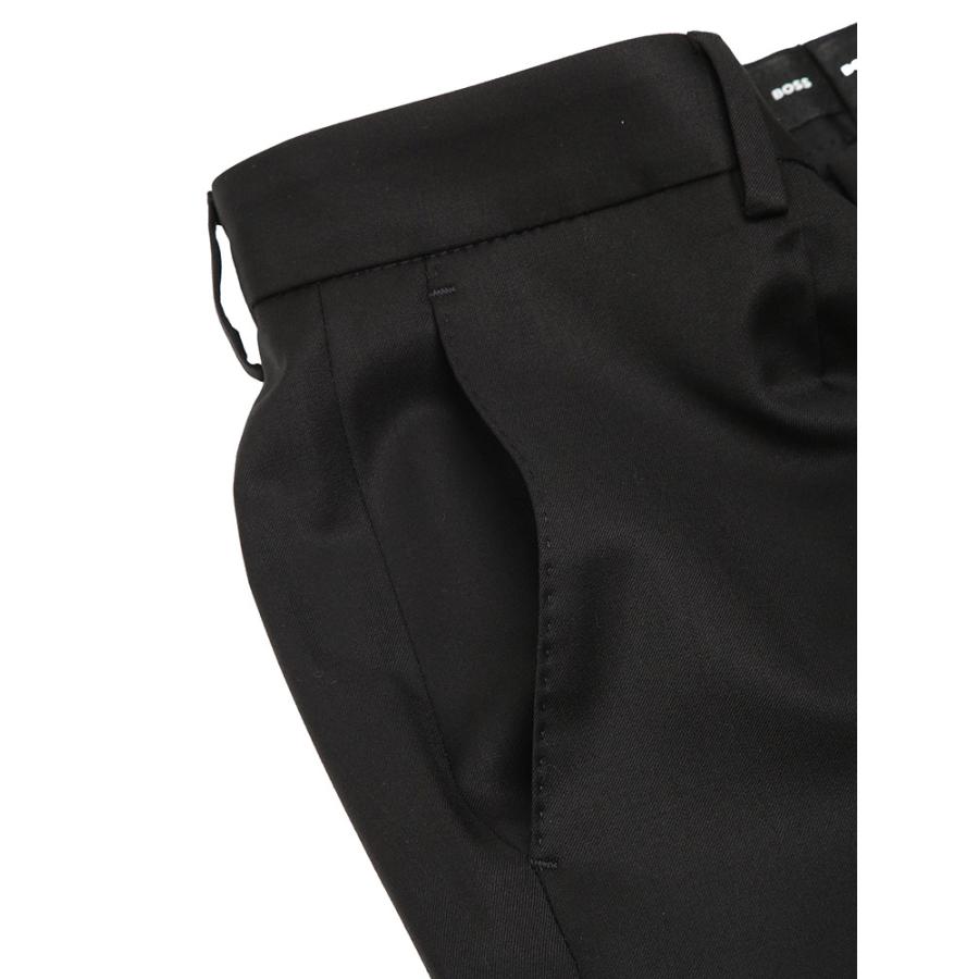 ヒューゴボス メンズ スーツ HUGO BOSS 無地 シングル ジャケット ノータック スラックス ビジネス スーツ HBHG10236006P ブランド スーツの画像