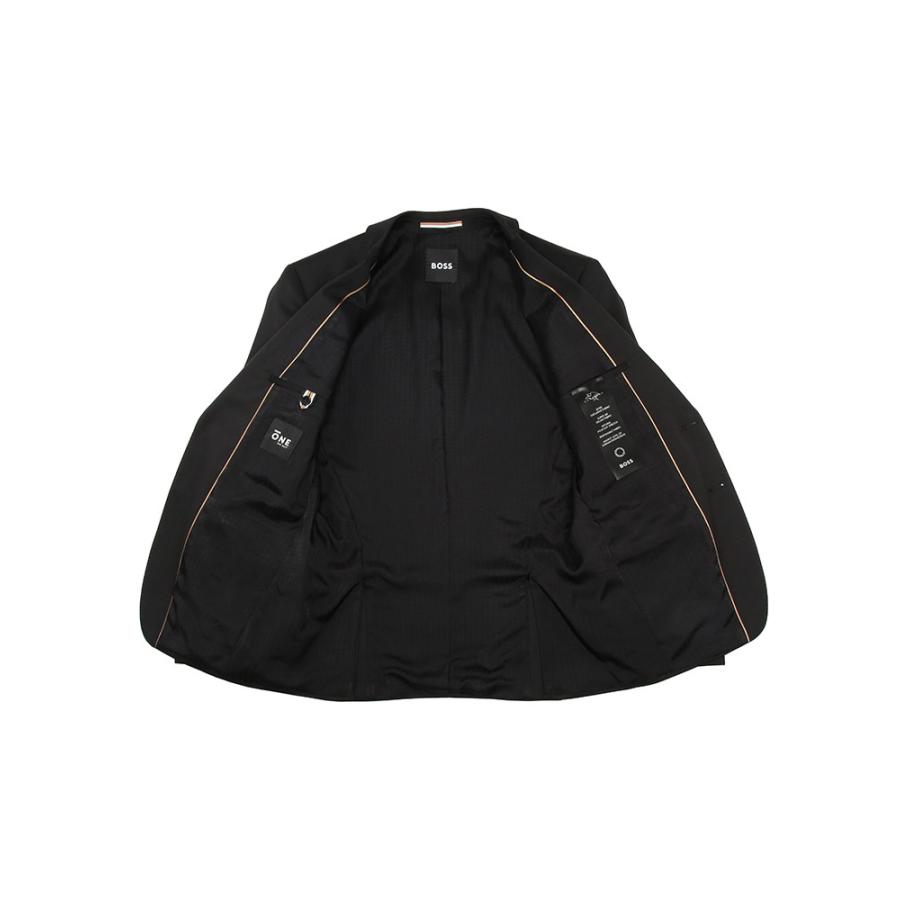 ヒューゴボス メンズ スーツ HUGO BOSS 無地 シングル ジャケット ノータック スラックス ビジネス スーツ HBHG10236006P ブランド スーツの画像
