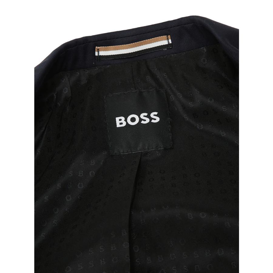 ヒューゴボス メンズ スーツ HUGO BOSS 無地 シングル ジャケット ノータック スラックス ビジネス スーツ HBHG10236006P ブランド スーツの画像
