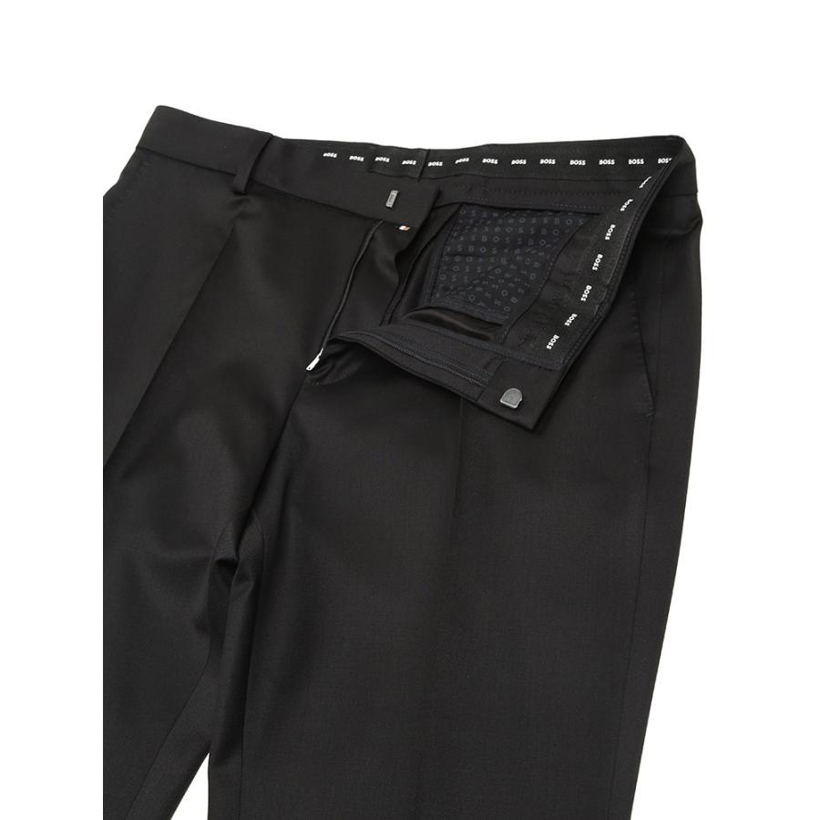 ヒューゴボス メンズ スーツ HUGO BOSS 無地 シングル ジャケット ノータック スラックス ビジネス スーツ HBHG10236006P ブランド スーツの画像