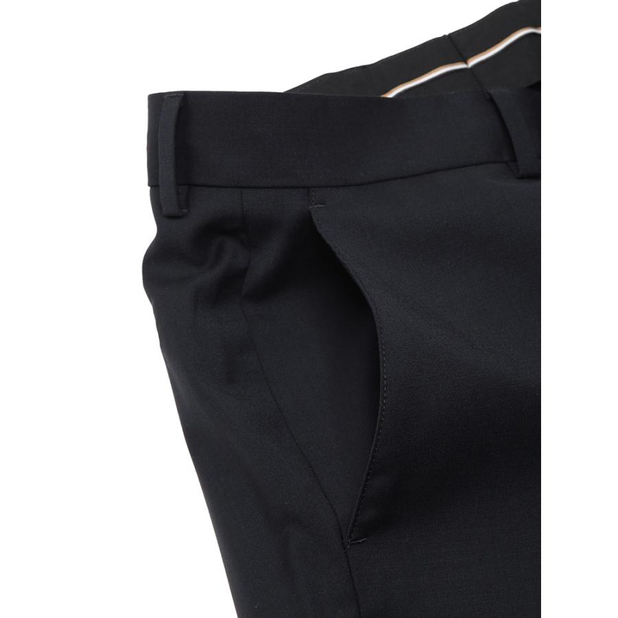 ヒューゴボス メンズ スーツ HUGO BOSS 無地 ストレッチ シングル ジャケット ノータック スラックス ビジネス スーツ HBHG10270084P ブランドの画像