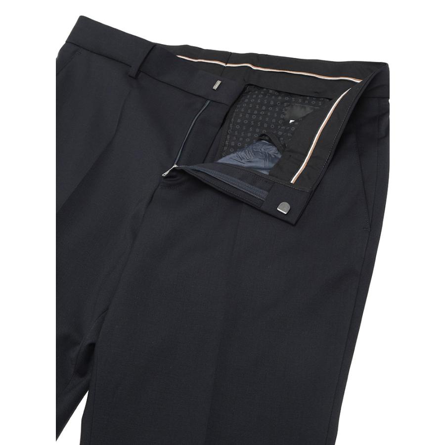 ヒューゴボス メンズ スーツ HUGO BOSS 無地 ストレッチ シングル ジャケット ノータック スラックス ビジネス スーツ HBHG10270084P ブランドの画像