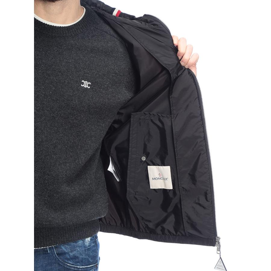 譲り屋さま専用　 MONCLER フルジップ ブラックパーカー MONCLER】ロゴ ジップアップ パーカー (MONCLER/パーカー・フーディ