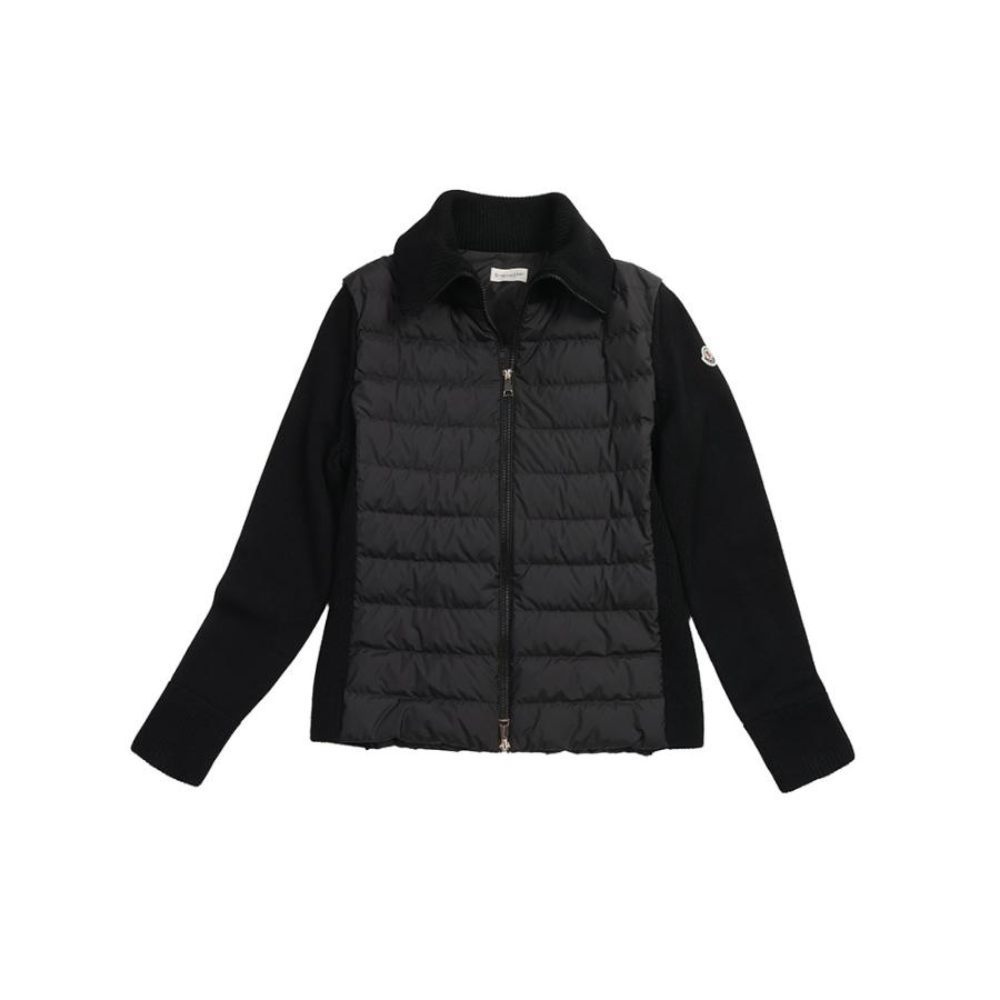 モンクレール　Moncler レディース　ダブルジップ ニット MONCLER (モンクレール) フロントダウン ボタンジップ ニット
