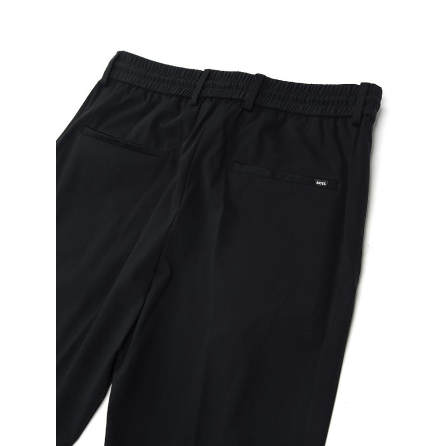 ヒューゴボス メンズ スーツ HUGO BOSS ストレッチナイロン シングル ジャケット パンツ セットアップ スーツ HBHG10245125 ブランド スーツ ブラックの画像
