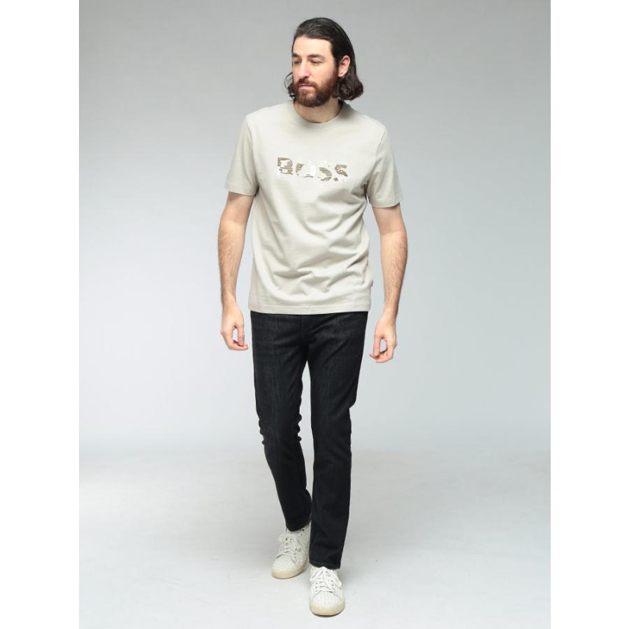 HUGO BOSS（ヒューゴ・ボス） メンズ Tシャツ 半袖 ロゴ プリント