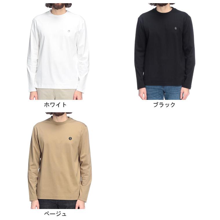HUGO BOSS（ヒューゴ・ボス） メンズ Tシャツ 長袖 ロゴ ワンポイント