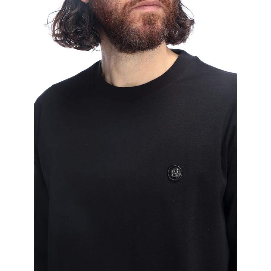 HUGO BOSS（ヒューゴ・ボス） メンズ Tシャツ 長袖 ロゴ ワンポイント