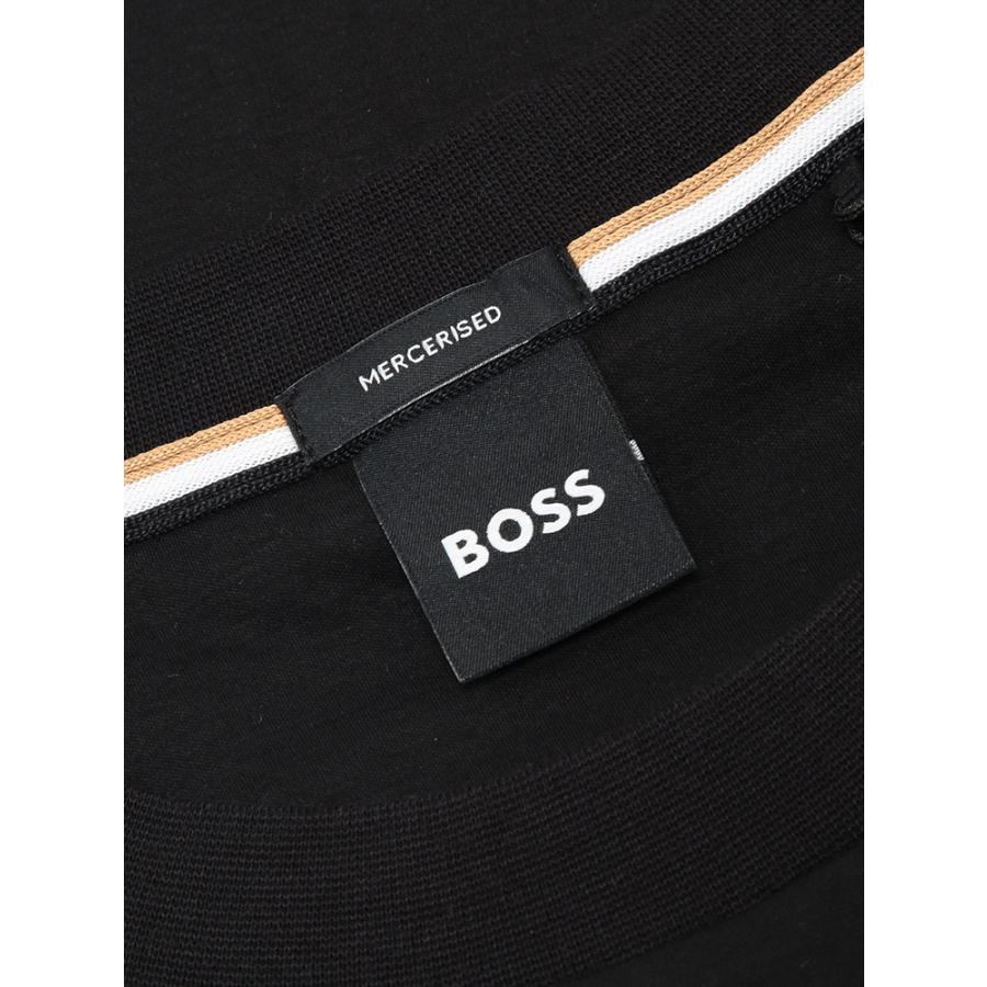 HUGO BOSS（ヒューゴ・ボス） メンズ Tシャツ 長袖 ロゴ ワンポイント