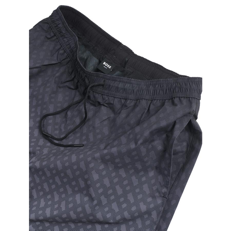 ヒューゴボス メンズ ショートパンツ HUGO BOSS ロゴ グラデーション BBモノグラム メッシュインナー 水陸両用 スイムパンツ 水着 HBU50534343 ブランドの画像