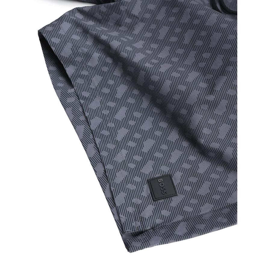 ヒューゴボス メンズ ショートパンツ HUGO BOSS ロゴ グラデーション BBモノグラム メッシュインナー 水陸両用 スイムパンツ 水着 HBU50534343 ブランドの画像
