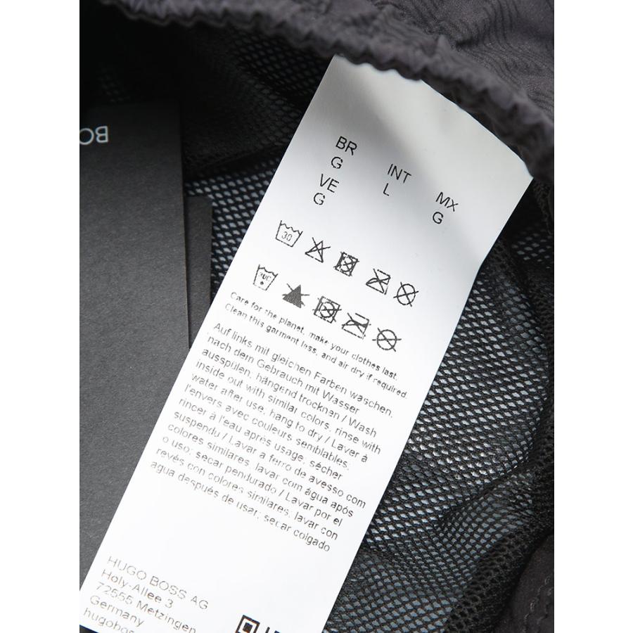 ヒューゴボス メンズ ショートパンツ HUGO BOSS ロゴ グラデーション BBモノグラム メッシュインナー 水陸両用 スイムパンツ 水着 HBU50534343 ブランドの画像