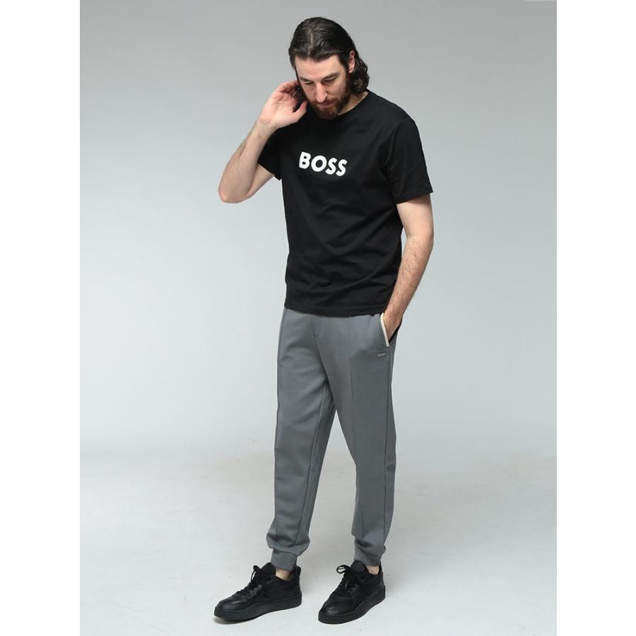 HUGO BOSS（ヒューゴ・ボス） メンズ パンツ ロゴ プレート トリム