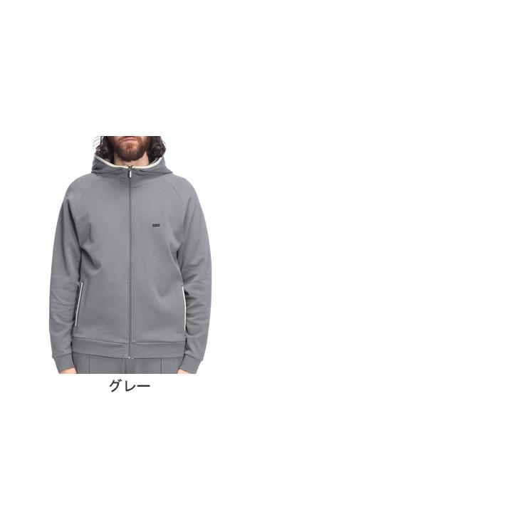 BOSS グレー フルジップパーカー HUGO BOSS（ヒューゴ・ボス） メンズ パーカー 長袖 ロゴ プレート