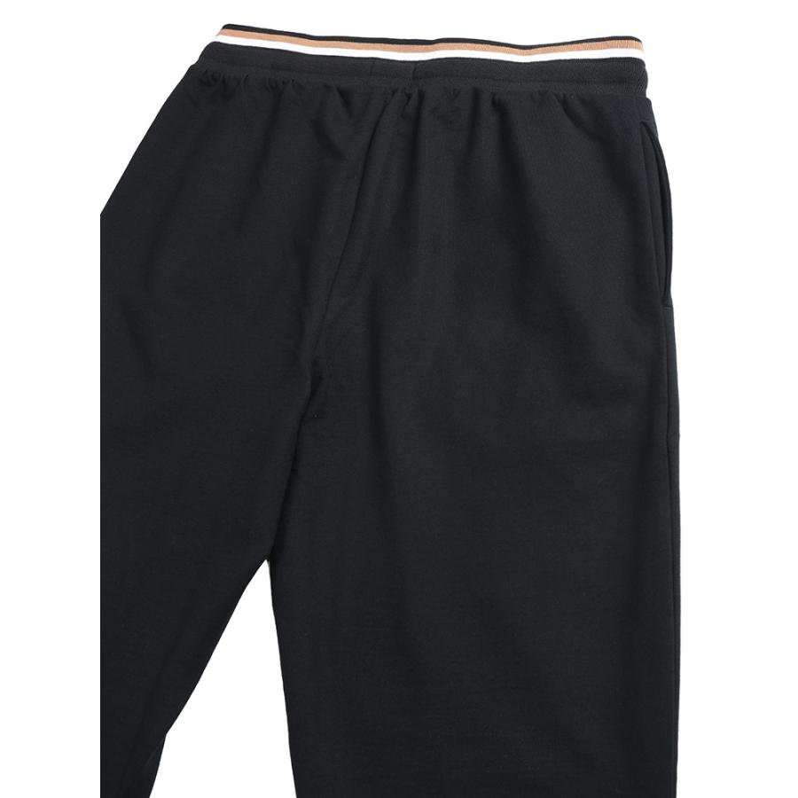 ヒューゴボス メンズ パンツ HUGO BOSS ロゴ リブライン スウェット パンツ HBU50554830 ブランド ボトムス セットアップ可 ブラックの画像