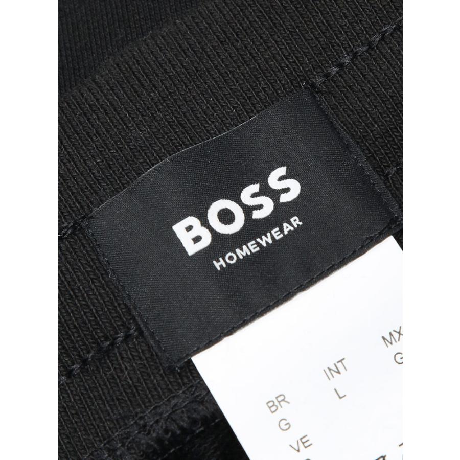 ヒューゴボス メンズ パンツ HUGO BOSS ロゴ リブライン スウェット パンツ HBU50554830 ブランド ボトムス セットアップ可 ブラックの画像