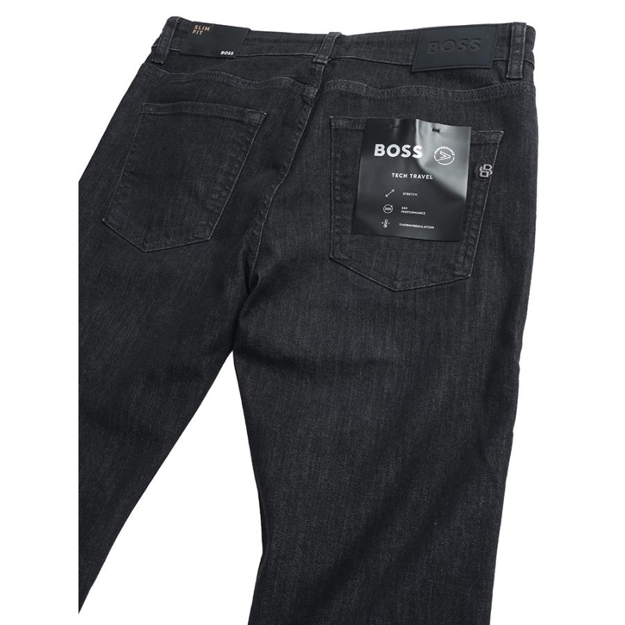 HUGO BOSS（ヒューゴ・ボス） メンズ ジーンズ ロゴ 5P ストレッチ