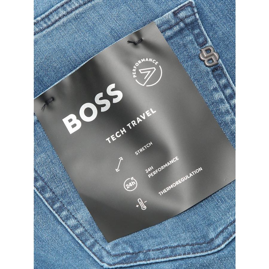 HUGO BOSS（ヒューゴ・ボス） メンズ ジーンズ ロゴ 5P ストレッチ