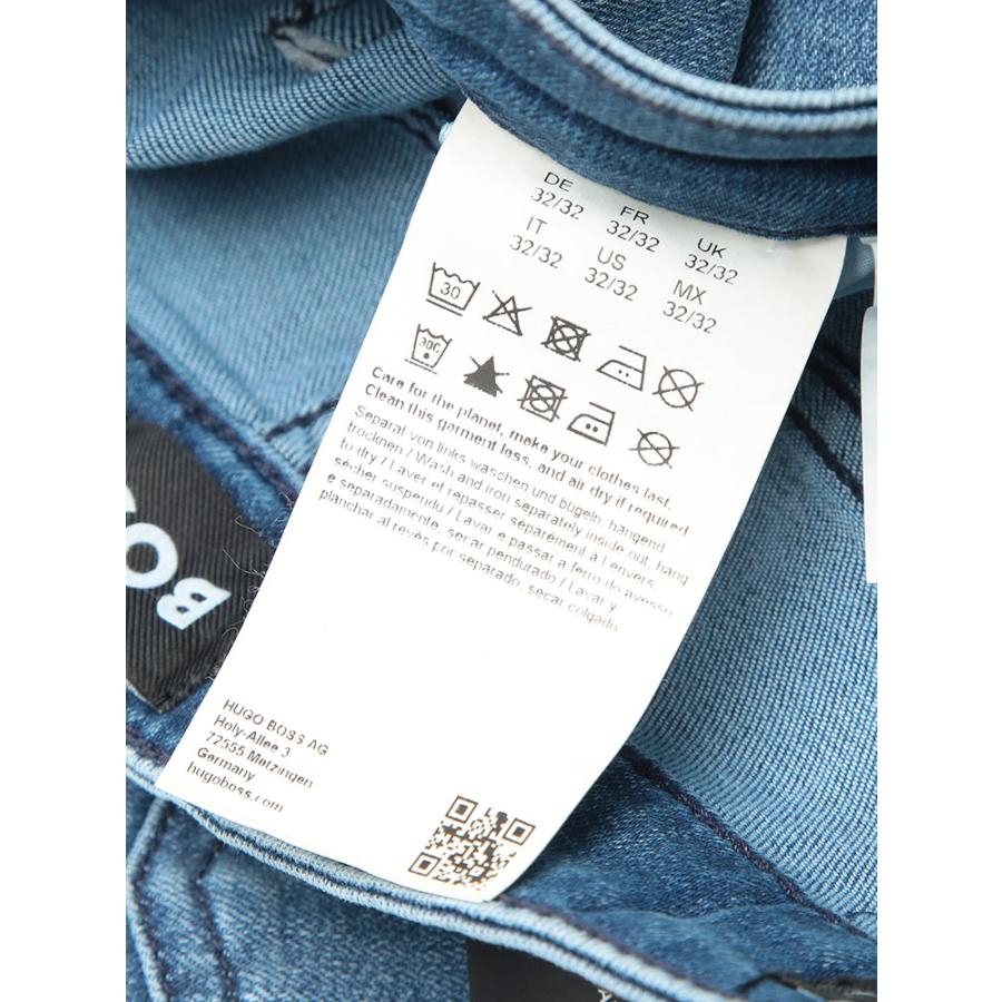 HUGO BOSS（ヒューゴ・ボス） メンズ ジーンズ ロゴ 5P ストレッチ 