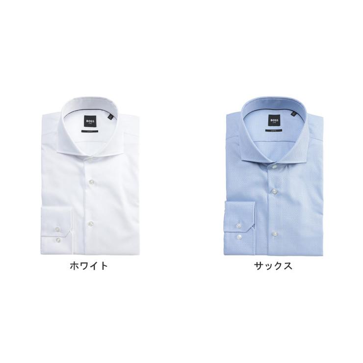 HUGO BOSS（ヒューゴ・ボス） メンズ ドレスシャツ 長袖 ホリゾンタル
