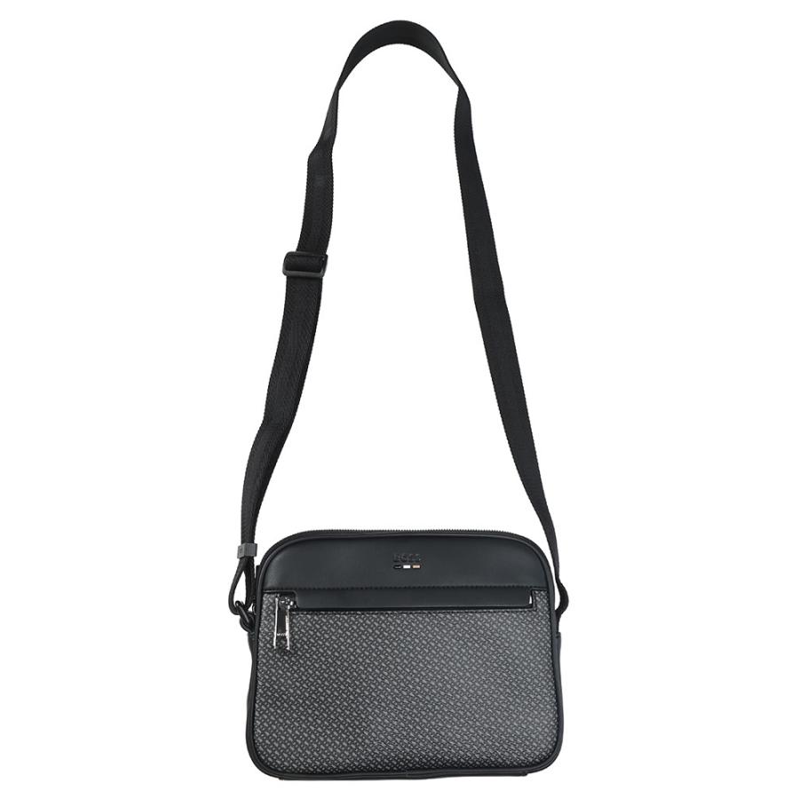 HUGO BOSS（ヒューゴ・ボス） メンズ ショルダーバッグ ロゴ ジップ