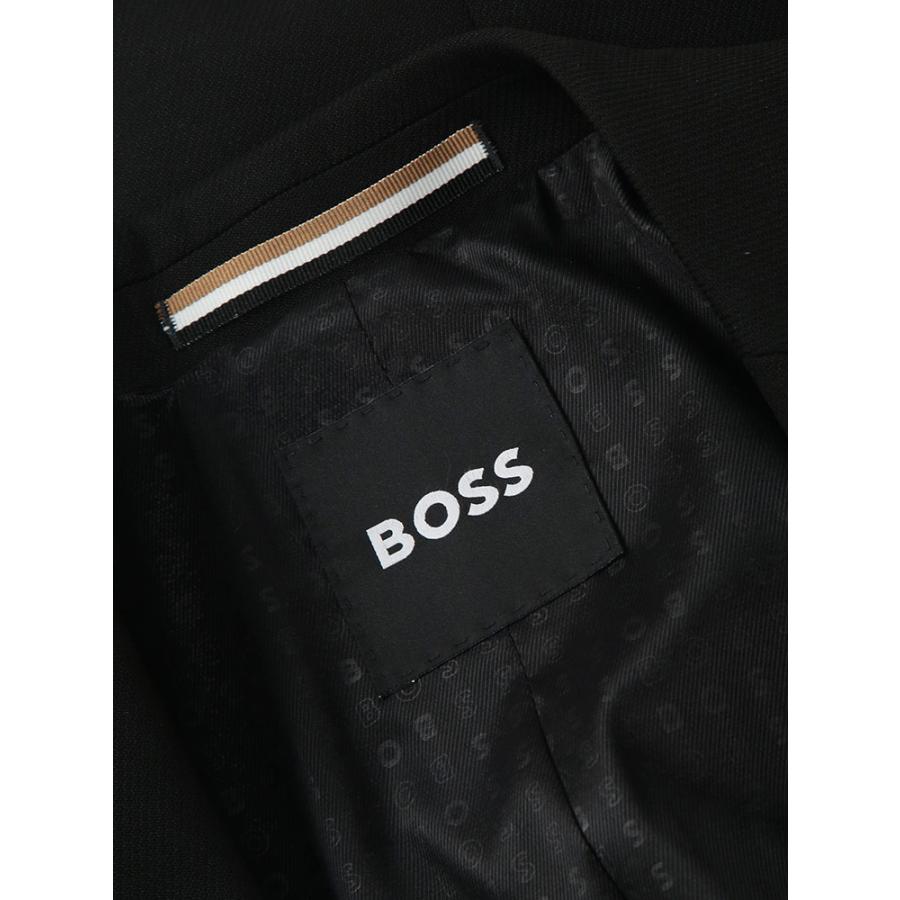 ヒューゴボス HUGO BOSS メンズ スーツ ストレッチ 無地 シングル ノータック HBHJ10277196 ブランド セットアップ フォーマル ビジネス 冠婚葬祭の画像