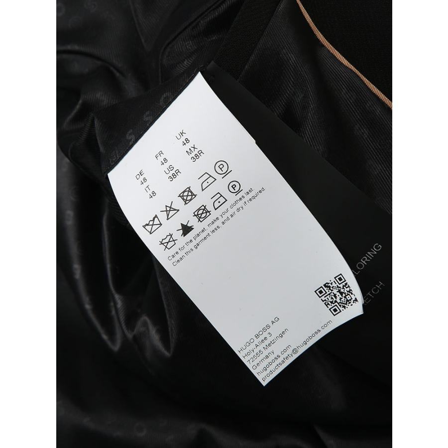 ヒューゴボス HUGO BOSS メンズ スーツ ストレッチ 無地 シングル ノータック HBHJ10277196 ブランド セットアップ フォーマル ビジネス 冠婚葬祭の画像