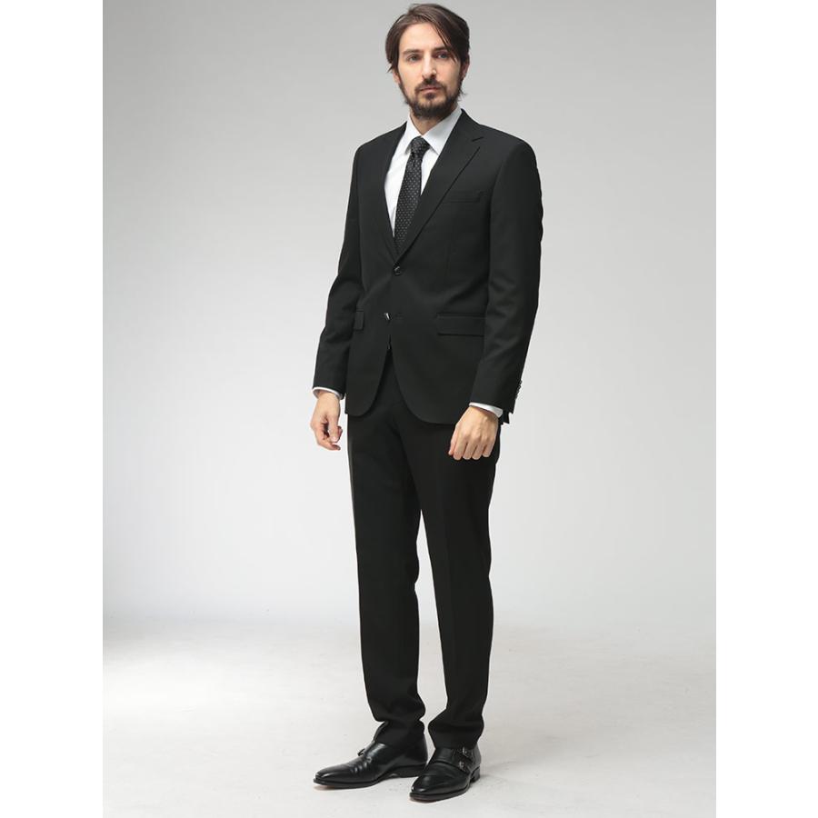 ヒューゴボス HUGO BOSS メンズ スーツ ストレッチ 無地 シングル ノータック HBHJ10277196 ブランド セットアップ フォーマル ビジネス 冠婚葬祭の画像