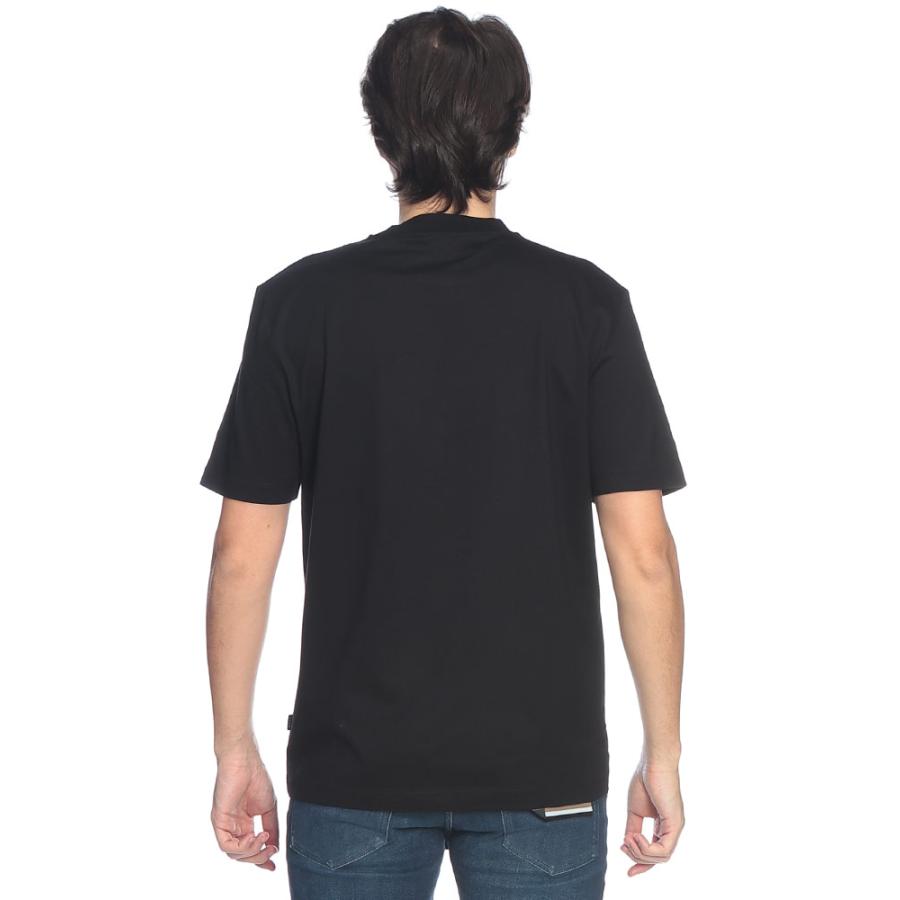 HUGO BOSS（ヒューゴ・ボス） メンズ Tシャツ 半袖 ロゴ刺繍 クルー