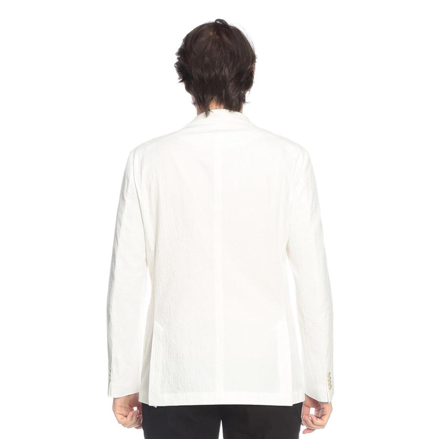 ヒューゴボス HUGO BOSS メンズ ジャケット シアサッカー シングル 2ツ釦 テーラード HBHANRY10279134 ブランド アウター フォーマル 春 夏の画像