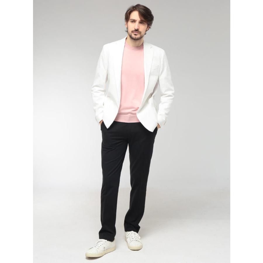ヒューゴボス HUGO BOSS メンズ ジャケット シアサッカー シングル 2ツ釦 テーラード HBHANRY10279134 ブランド アウター フォーマル 春 夏の画像