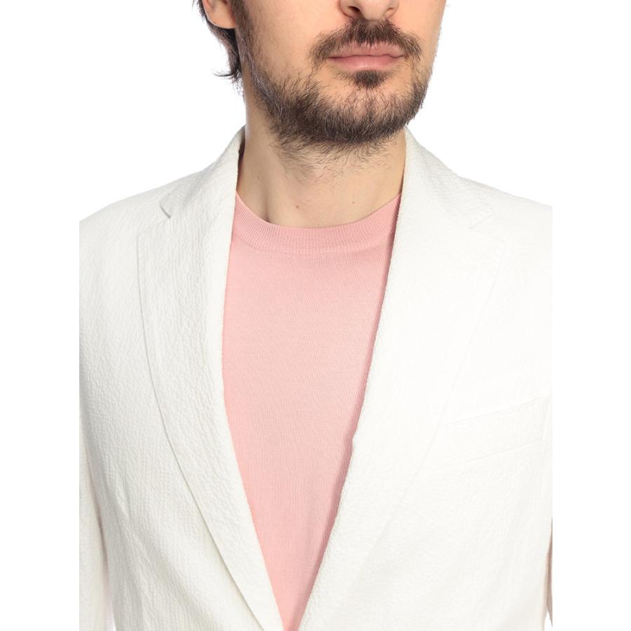 ヒューゴボス HUGO BOSS メンズ ジャケット シアサッカー シングル 2ツ釦 テーラード HBHANRY10279134 ブランド アウター フォーマル 春 夏の画像