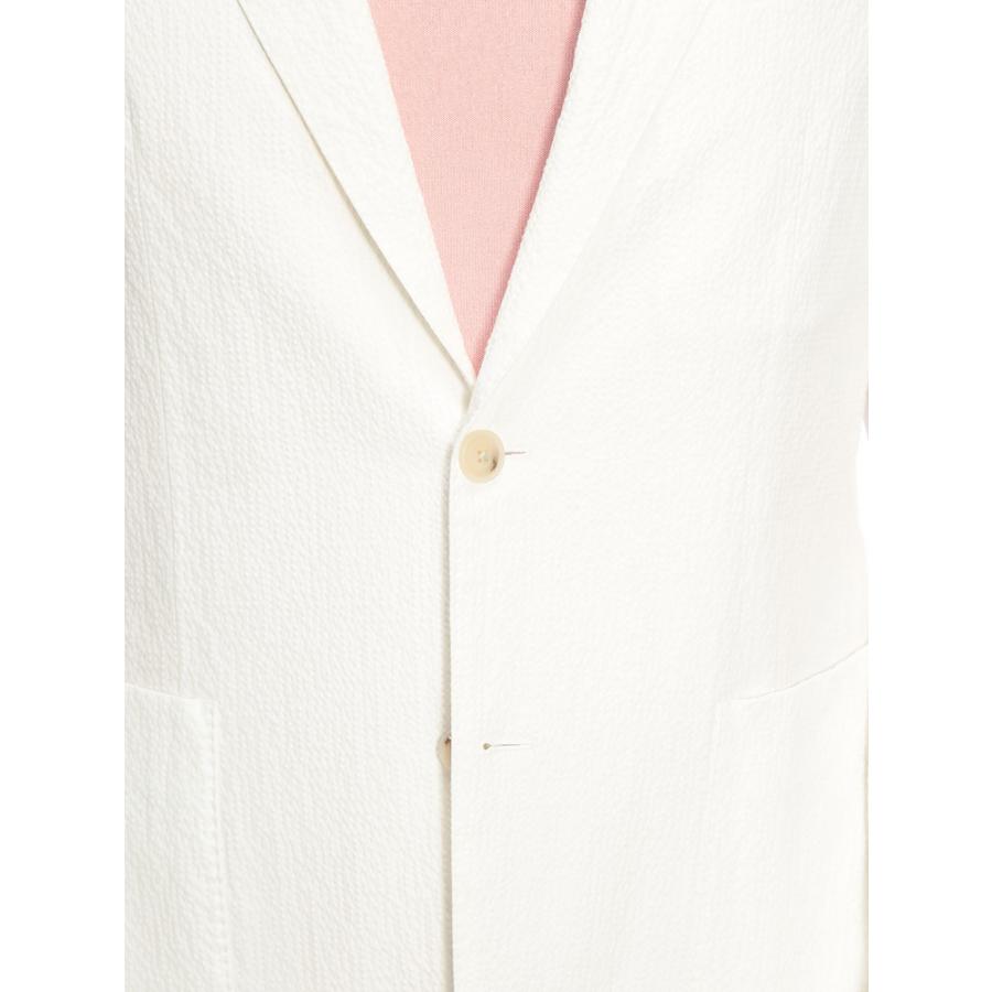 ヒューゴボス HUGO BOSS メンズ ジャケット シアサッカー シングル 2ツ釦 テーラード HBHANRY10279134 ブランド アウター フォーマル 春 夏の画像